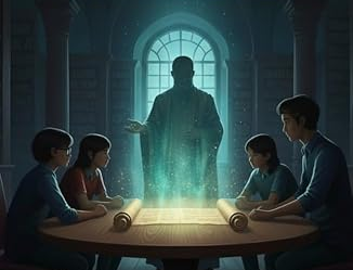 THE ARJUNA CODE : THE SECRET SCROLL OF LIFE: A gripping YA fantasy of four teens caught between school drama, family pressure, ancient secrets and a glowing scroll intent on rewriting their destiny.